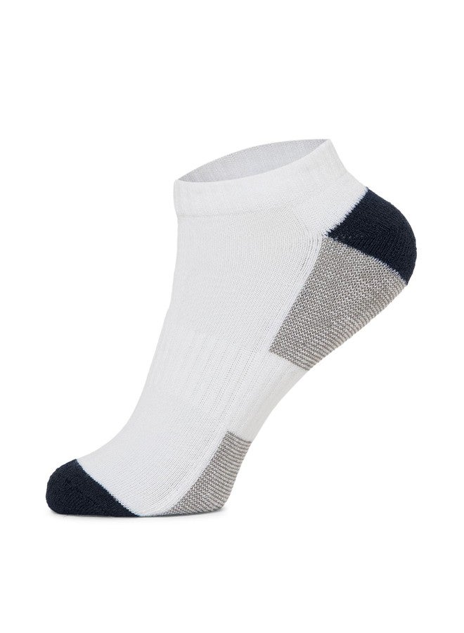 BODYCARE Kids Ankle Length Socks Pack of 4 Cotton Soft Stretchable Comfortable Antibacterial Moisture Wicking Socks for Sports Casual Use All Season - Image 2