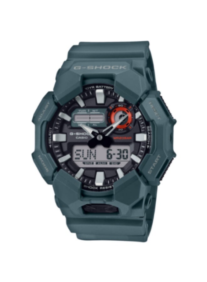 ساعة جي-شوك ​​القياسية التناظرية الرقمية ببطارية تدوم 10 سنوات - GA-010-2ADR