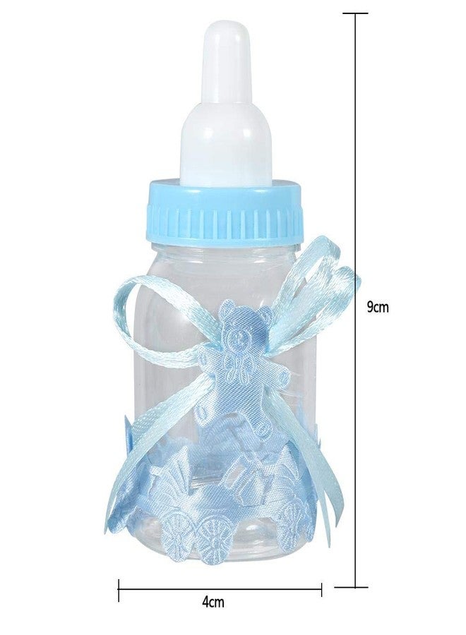 زيرون زجاجات رضاعة صغيرة لتزيين الحفلات، عبوة من 12 زجاجة، لوازم حفلات أعياد الميلاد للأولاد والبنات - Image 4