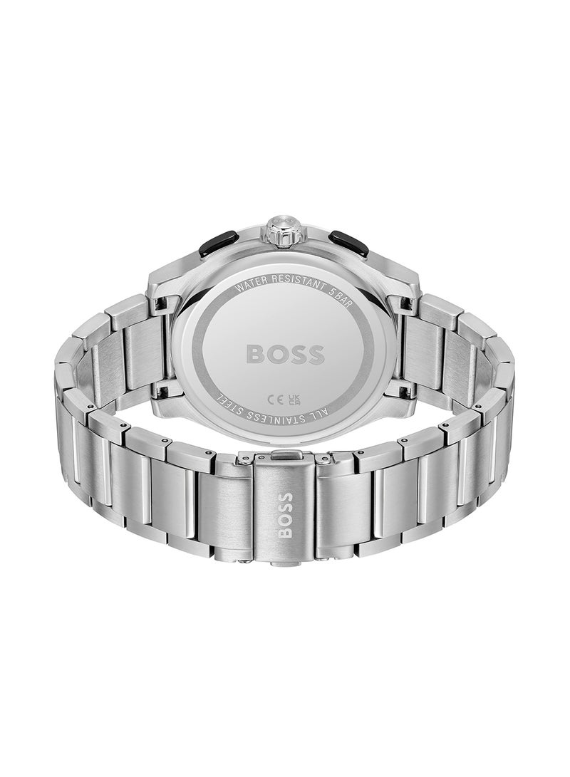 HUGO BOSS ساعة كرونوغراف رجالية بحالة سوداء من هوغو بوس - 1514191 - Image 3