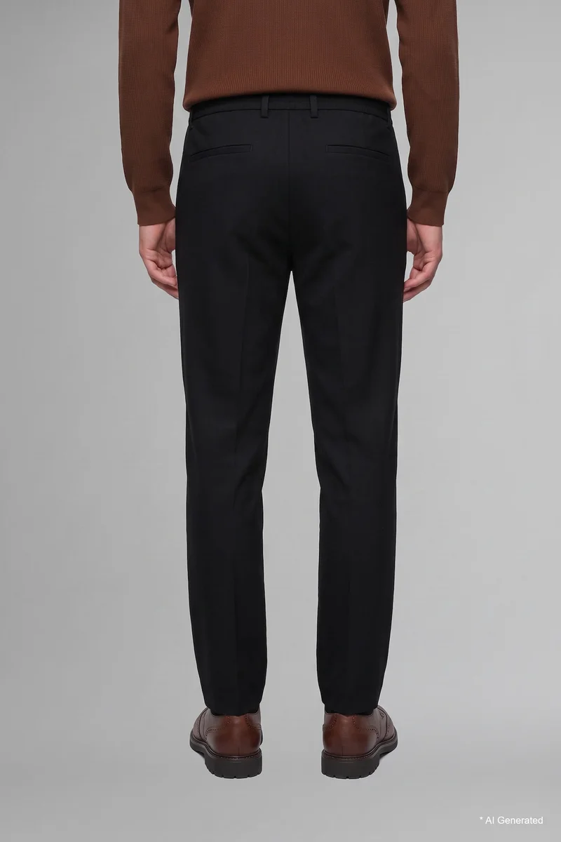 Defacto  Regular Fit Regular Hem Zipper Trousers for Men | Best Price UAE