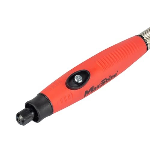 Maxshine Professional Mini Polisher (MN01) with 5/8” Adaptor - Polishes Car Headlamps, Brake Lights, Removes Grease - Auto Detailing Tool for Paint Protection, Swirl & Scratch Repair, Glossy Shine - Image 5