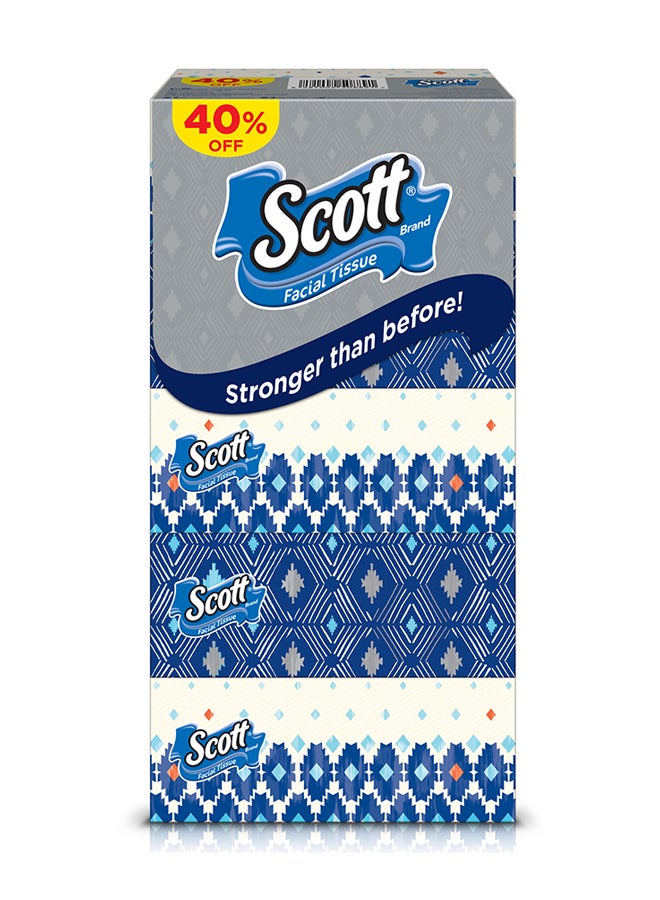 Scott Facial Tissue 160 Sheets x 2 Ply Pack of 5 - Image 2