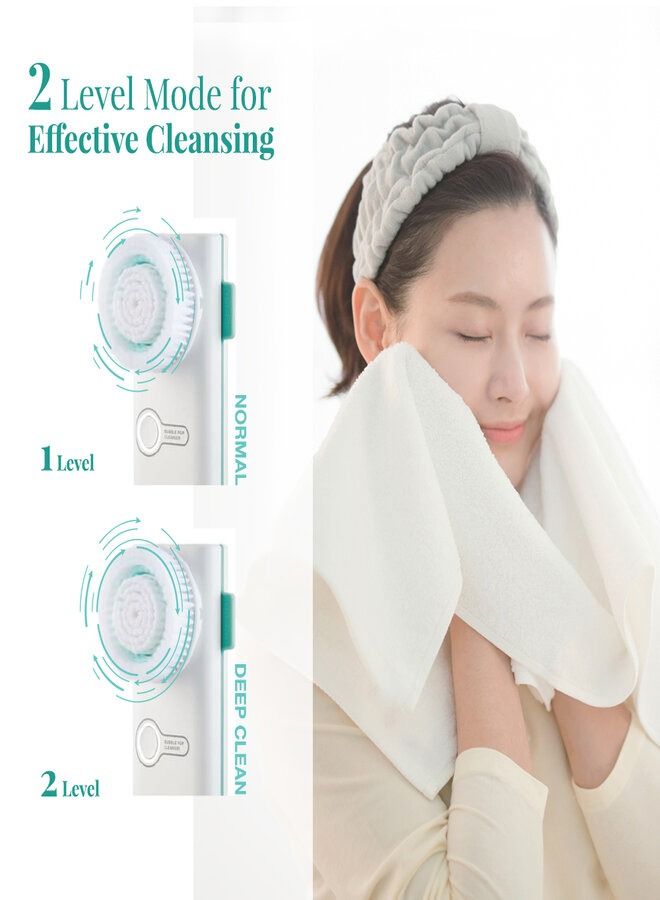 Vanav Bubble Pop Cleanser Deep Facial Cleansing Brush Best Face Scrubber - Image 4