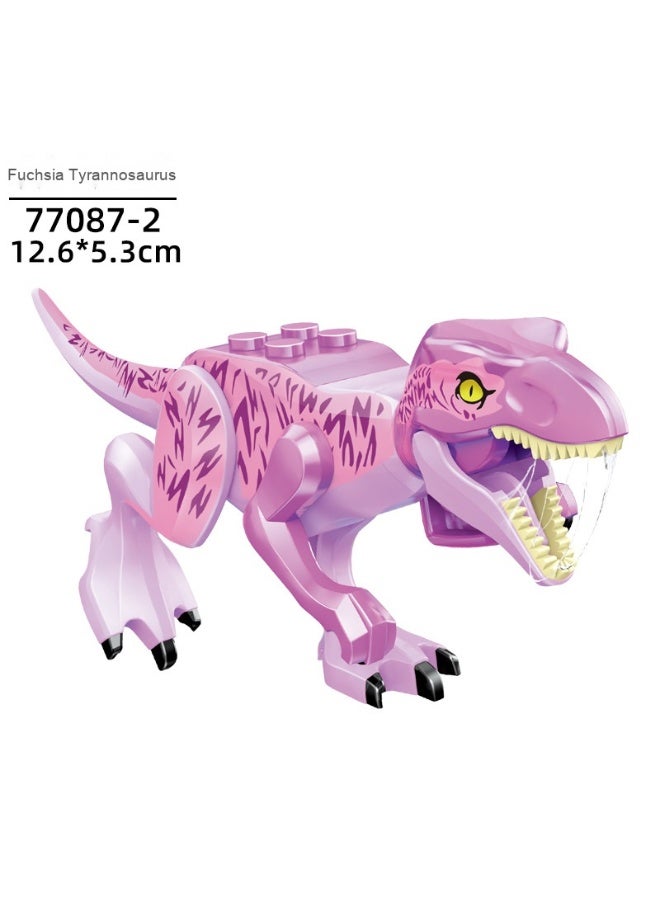 NIBEMINENT Mini Block Dinosaur Jurassic Puzzle Building Toy