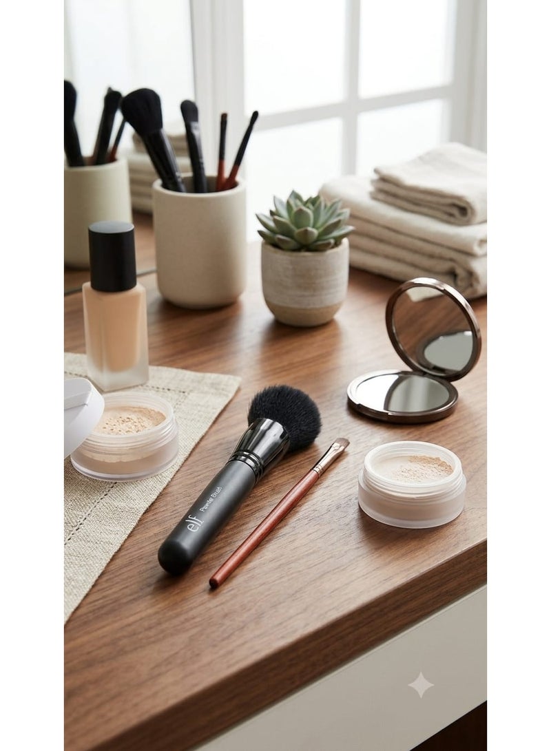 elf Duo Makeup Brush Set – Professional Powder & Blush Brush with Precision Blending Brush - Image 3