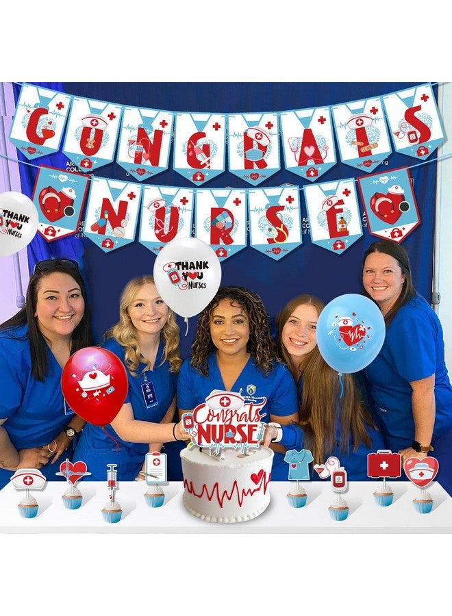 Soochat زينة كعكة مربية سوكشات زينة كعكة كب كيك مربية لاحتفال تخرج مدرسة التمريض أعواد كب كيك شكرًا للمربية زينة حفلة عيد ميلاد ذات طابع طبي - Image 3