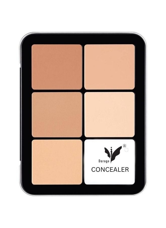 daroge - Invisible Multicolor And Functional Cream Concealer Foundation Palette 0.97Oz - Image 1