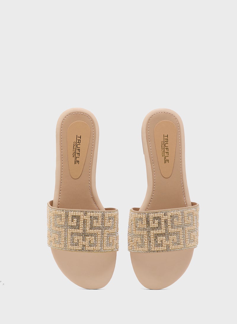 ترافل من نمشي صنادل مسطحة كاجوال - Image 4