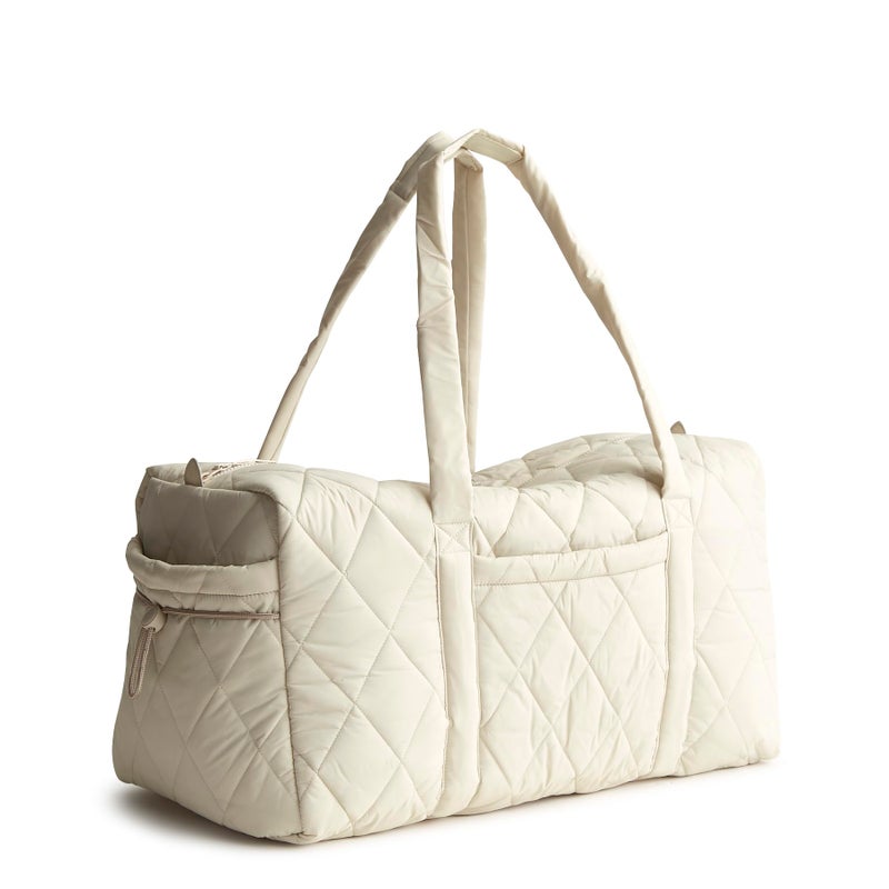 Vera Bradley Women's Featherweight Large Original Duffel Travel Bag, Pumice Stone, One Size - Image 1