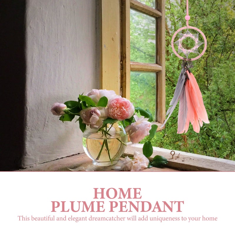 2pcs Pendant Delicate Hanging Decoration Retro Catcher Pendant - Image 2