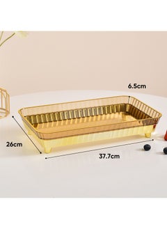 NKX Decorative Tray Cosmetic Storage Case for Kitchen and Bathroom  - Image 2