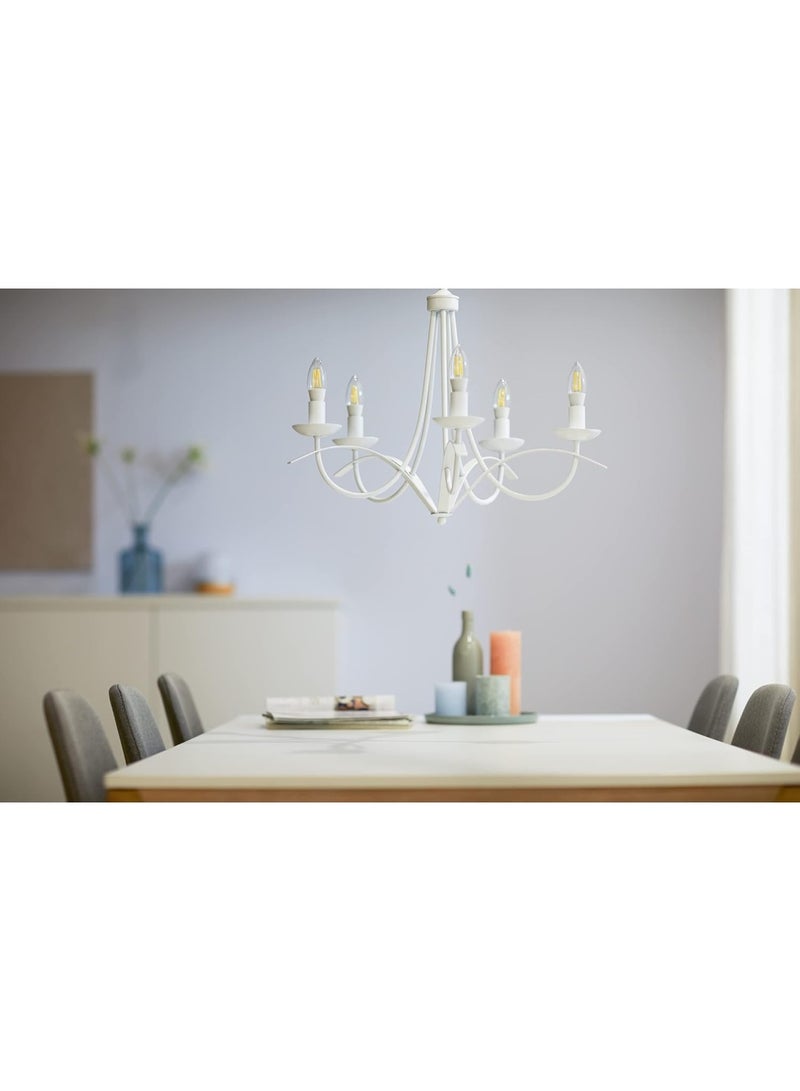 Wiz Smart Light Bulb Filament Clear Candle Light C35 E14 Tunable White Wi-Fi Compatible With Google Assistant Alexa And Siri - Image 5