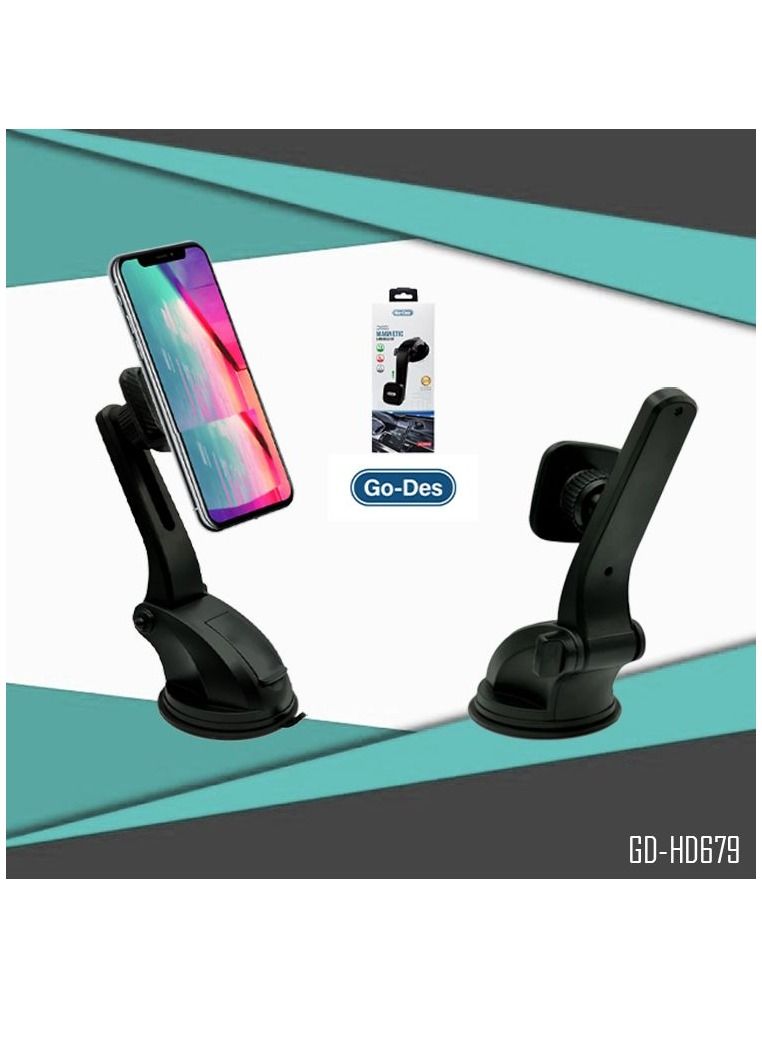 Go-Des High Quality Magnetic Car Phone Holder GD-HD679 - Image 1