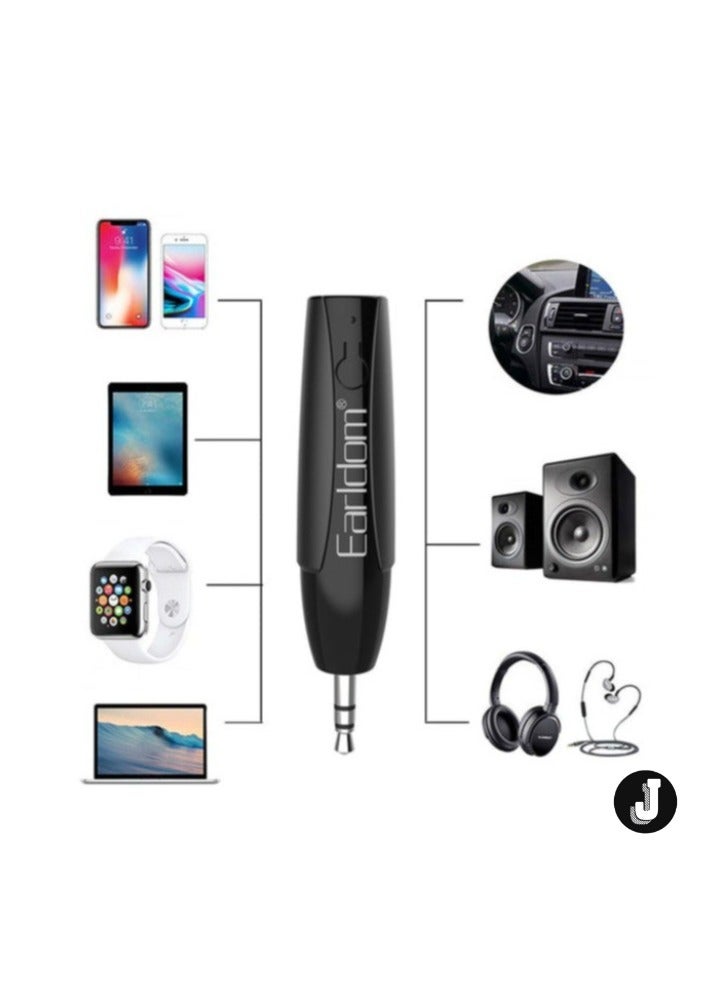 JAJEEK "M68 Aux Wireless Bluetooth Adapter Receiver – Bluetooth 5.0 Audio Receiver for Car, Home, and Wired Speakers" - Image 2