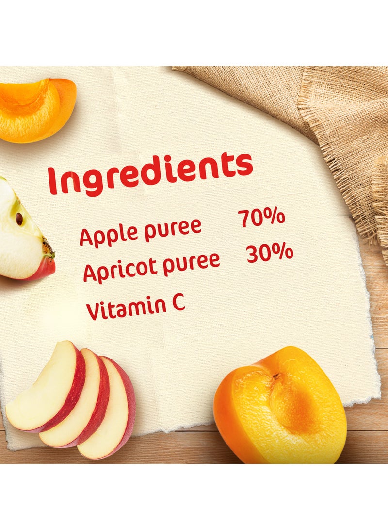 Cerelac Fruits Puree Pouch In Apple And Apricot 16 x 90g - Image 5