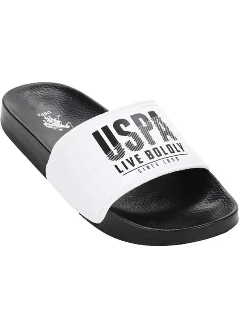 U.S. Polo Assn. Gusty 4fx White Men's Slippers