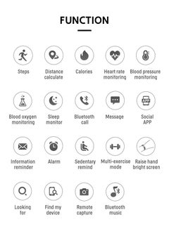 M MIAOYAN New Y13 Smart Watch Bluetooth Call Sports Smart Bracelet Black  - Image 2