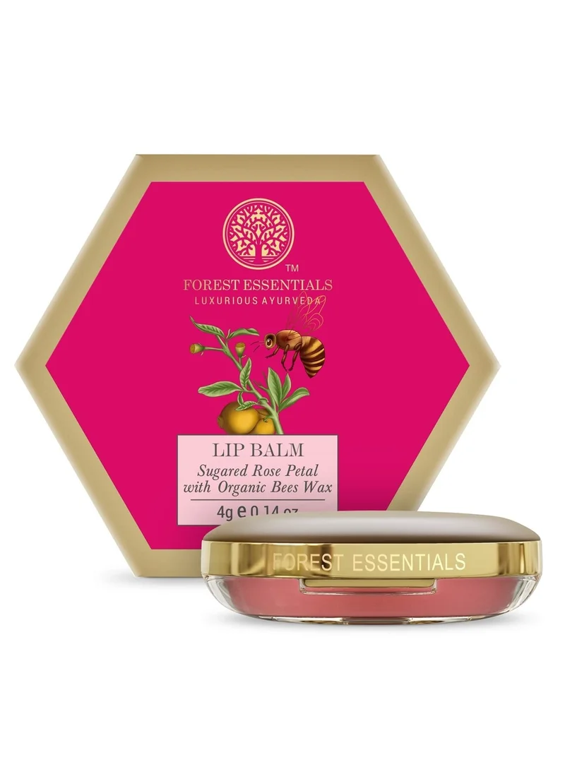 Forest Essentials Forest Essentials Luscious Lip Balm Sugared Rose Petal