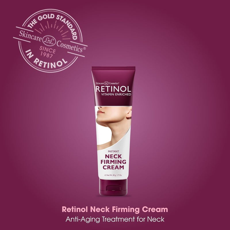 RETINOL كريم شد الرقبة المضاد للشيخوخة بالريتينول يشد وينعم بشرة الرقبة لمظهر شاب 17 أونصة - Image 2