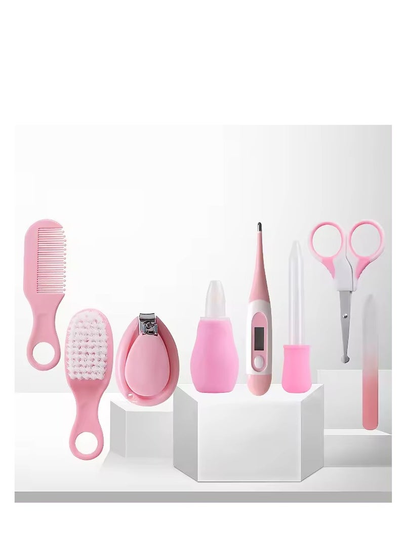 Baby Bee 8-piece Portable Baby Care Grooming and Healthcare Kit With Premium-quality Materials-pink - Image 4