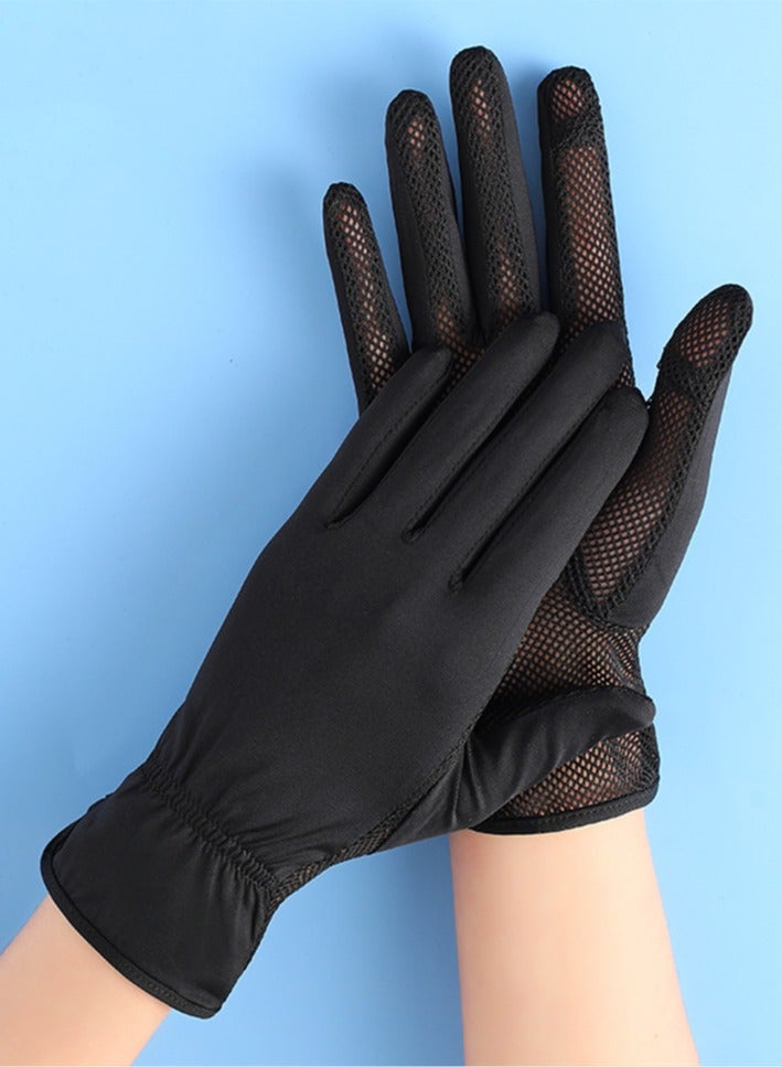 RTYY Women's Gloves Driving Gloves Non-slip Sun Protection Summer UV Protection Gloves - Image 2