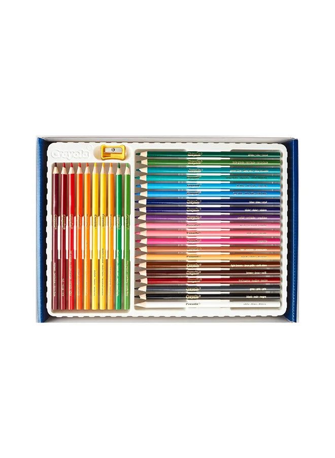 Crayola Crayola - HD Coloring Kit | 30 Colored Pencils & 20 Premium Coloring Pages