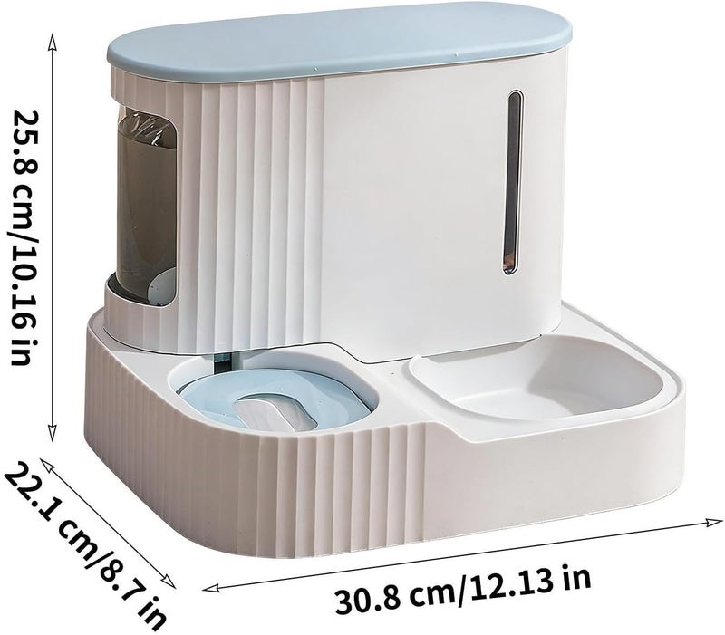Automatic: 3 Litre Dispenser, 2 in 1 Pet Waterer, Detachable Washable Station, No Electricity Supply | Large Capacity Feeding Tool for - Image 5