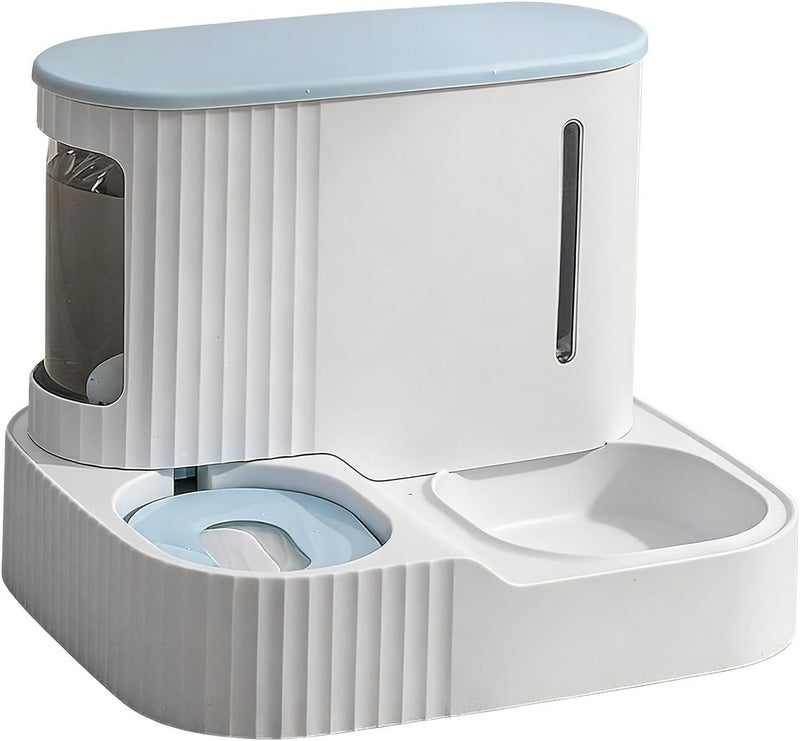 Automatic: 3 Litre Dispenser, 2 in 1 Pet Waterer, Detachable Washable Station, No Electricity Supply | Large Capacity Feeding Tool for - Image 1