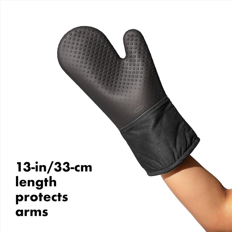 OXO GG SILICONE OVEN MITT - BLACK - Image 4