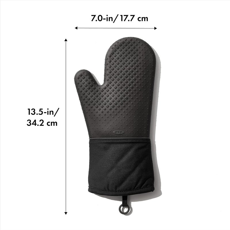 OXO GG SILICONE OVEN MITT - BLACK - Image 1