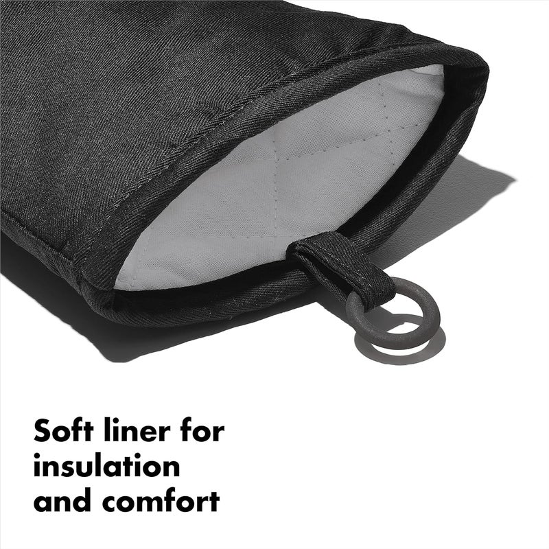 OXO GG SILICONE OVEN MITT - BLACK - Image 2