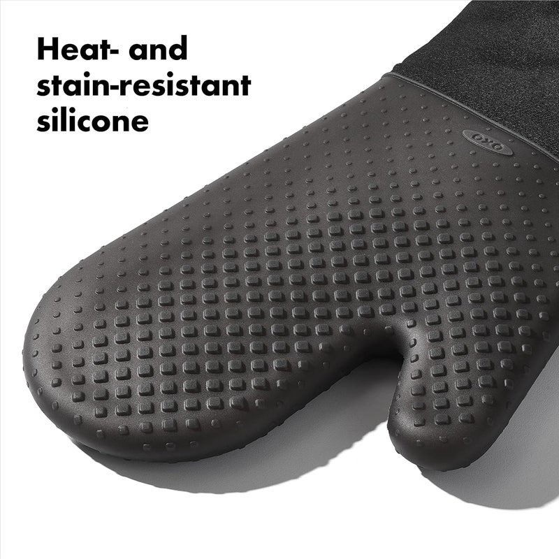 OXO GG SILICONE OVEN MITT - BLACK - Image 3