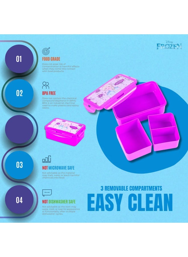 ترو كير صندوق غداء ديزني فروزن بثلاث حجرات - اكتشف مصيرك - Image 5