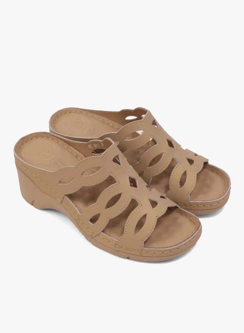 Comfort Plus COMFORT PLUS LADIES SANDALS  - GG116 BEIGE
