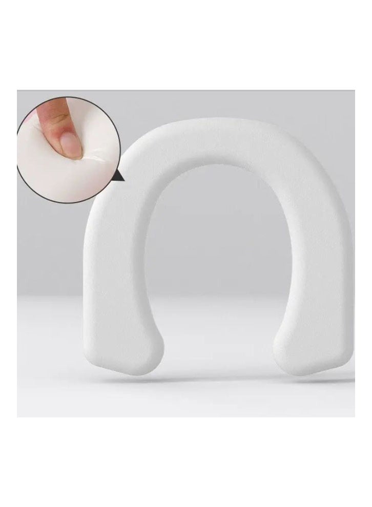 إن كي أكس مقعد تدريب على استخدام المرحاض مع سلم قابل للتعديل، غير قابل للانزلاق، واقي مدمج من الرش - Image 5