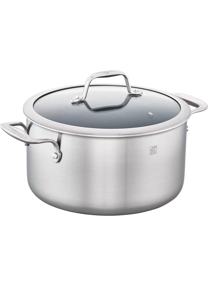Zwilling ZWILLING Spirit Ceramic Nonstick Dutch Oven 6qt Stainless Steel  - Image 1