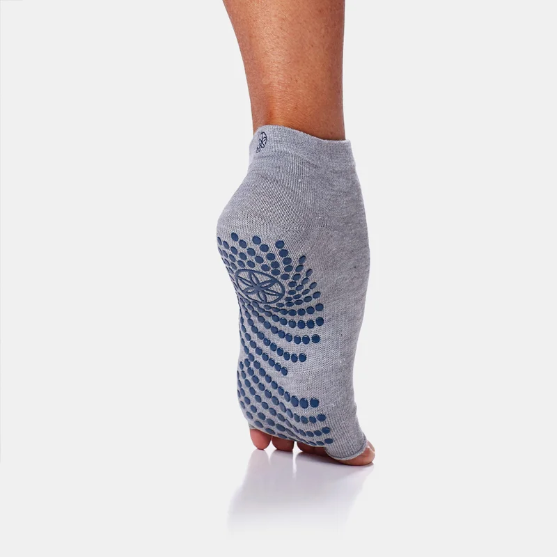 Gaiam Toeless Grippy Yoga Socks (1 Pair)