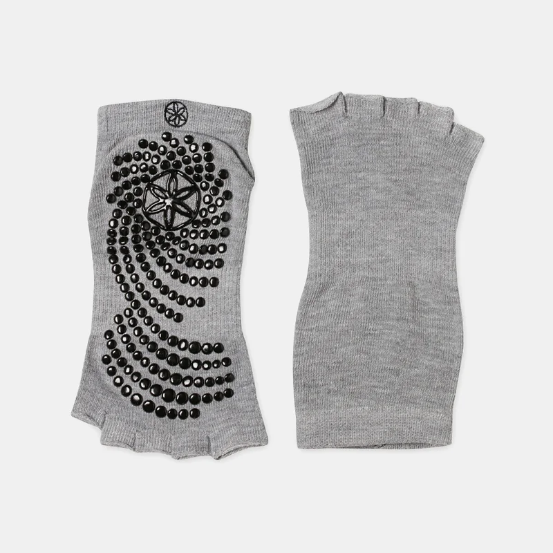 Gaiam Toeless Grippy Yoga Socks (1 Pair)