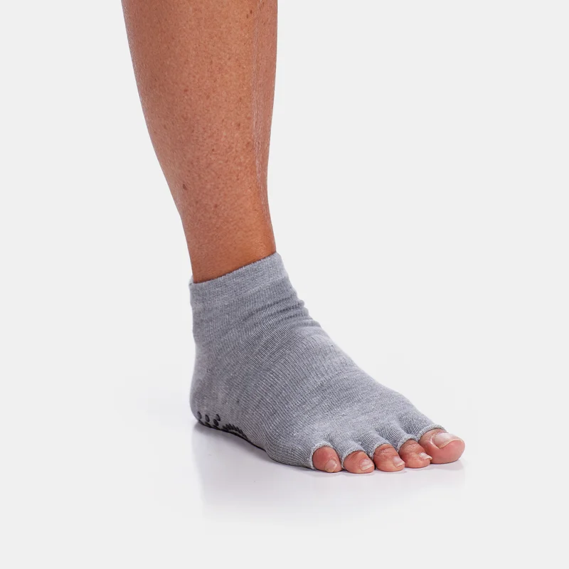 Gaiam Toeless Grippy Yoga Socks (1 Pair)