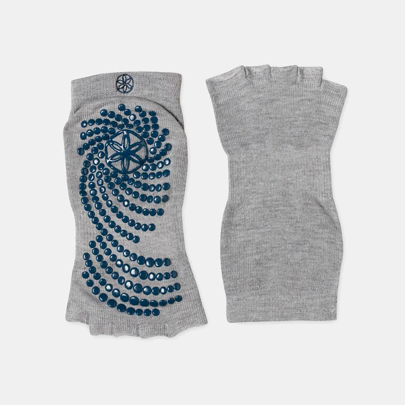 Gaiam Toeless Grippy Yoga Socks (1 Pair)