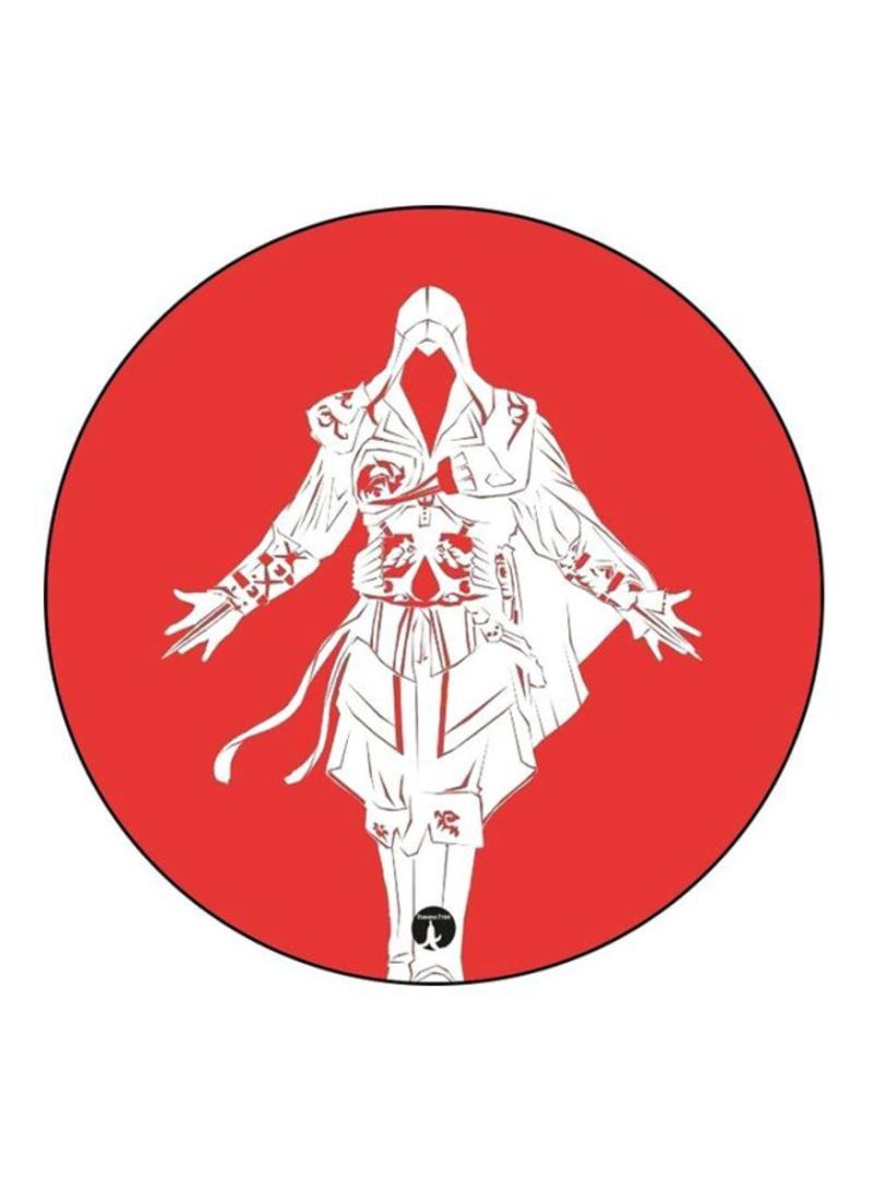 RKN Assassin's Creed Printed Mouse Pad  Red/White