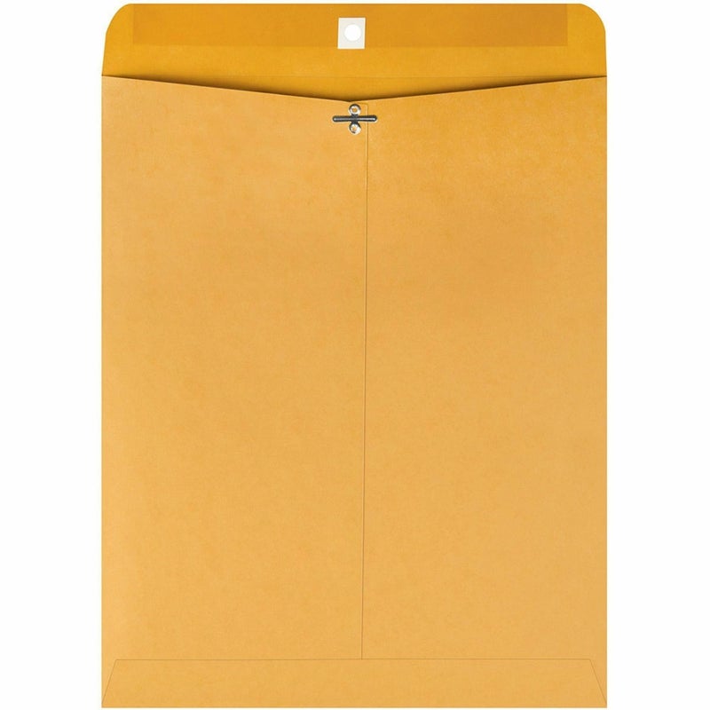 Quality Park 11-1/2 x 14-1/2 Clasp Envelopes, Clasp and Gummed Closures for Storing or Mailing Large Documents, 28 lb Kraft Paper, 100 per Box (QUA37905) - Image 3