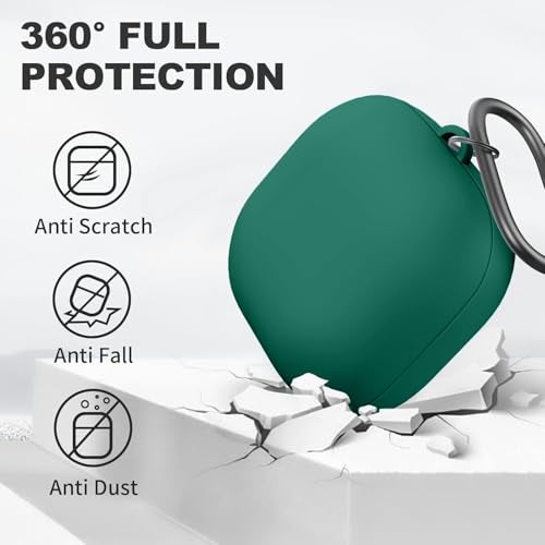Cocoonkart Soft Silicone Case Cover for Samsung Galaxy Buds Core (Green) - Image 4
