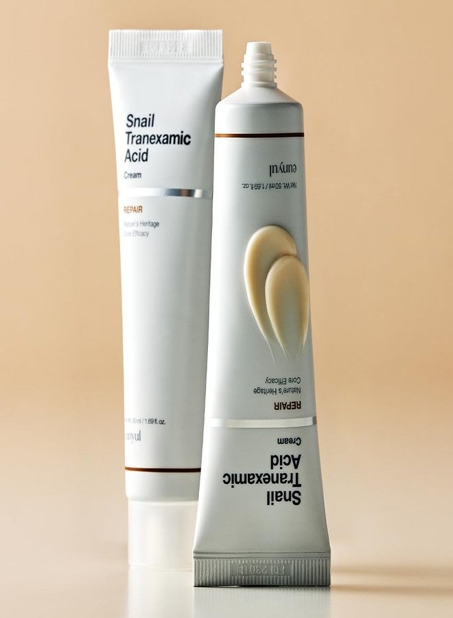 EUNYUL Snail Tranexamic Acid Moisturizing Cream (1.76 oz / 50g) – Korean Face Cream for Hydration & Skin Barrier Care - Image 2