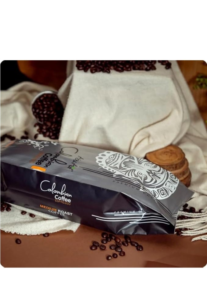 أبو عوف - حبوب إسبريسو كولومبي عبوه 1 كيلو - Image 1