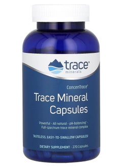 Trace Minerals ConcenTrace Trace Mineral Capsules 270 Capsules 