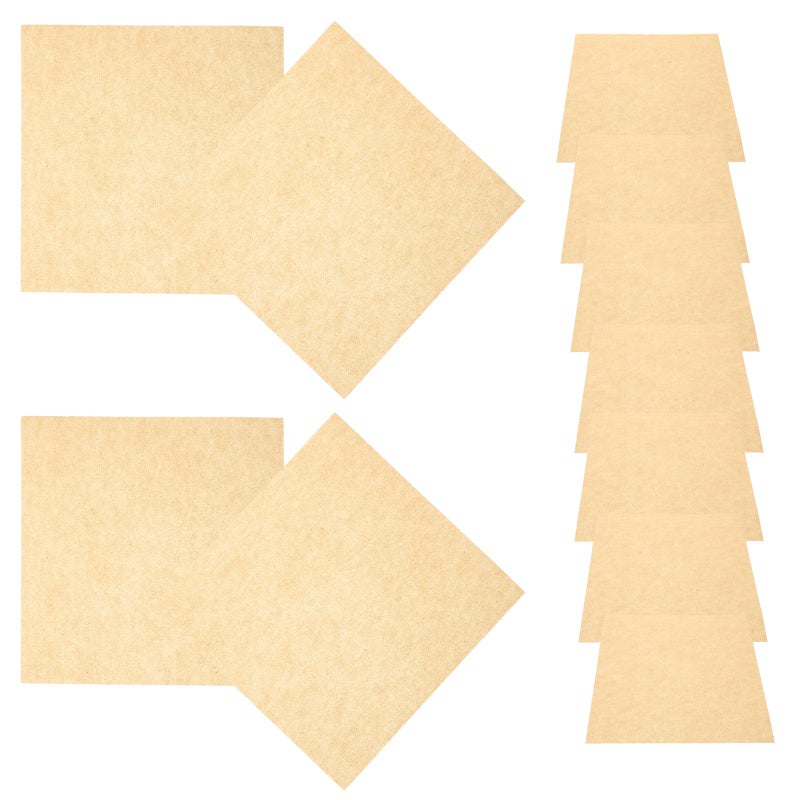 Natural Kraft Parchment Paper 20x20cm Non Stick Heat Resistant 500 Sheets - Image 2