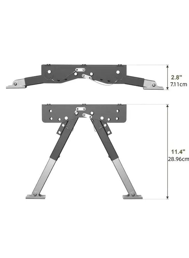 Heavy Duty Steel RV Step Stabilizer Kit for Travel Trailers 5th Wheels Motorhomes - Image 3