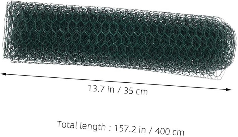 شبكة سلك الدجاج 1 بوصة شبكة سداسية 50 قدمًا في 36 بوصة سياج فولاذي مجلفن - Image 3